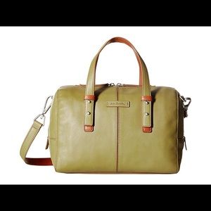 Vera Bradley gallatin satchel in olive